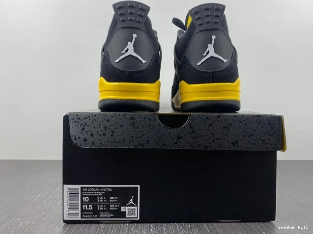 Jordan 4 Fashionable Retro 833 DH6927- Thunder 5885 0607